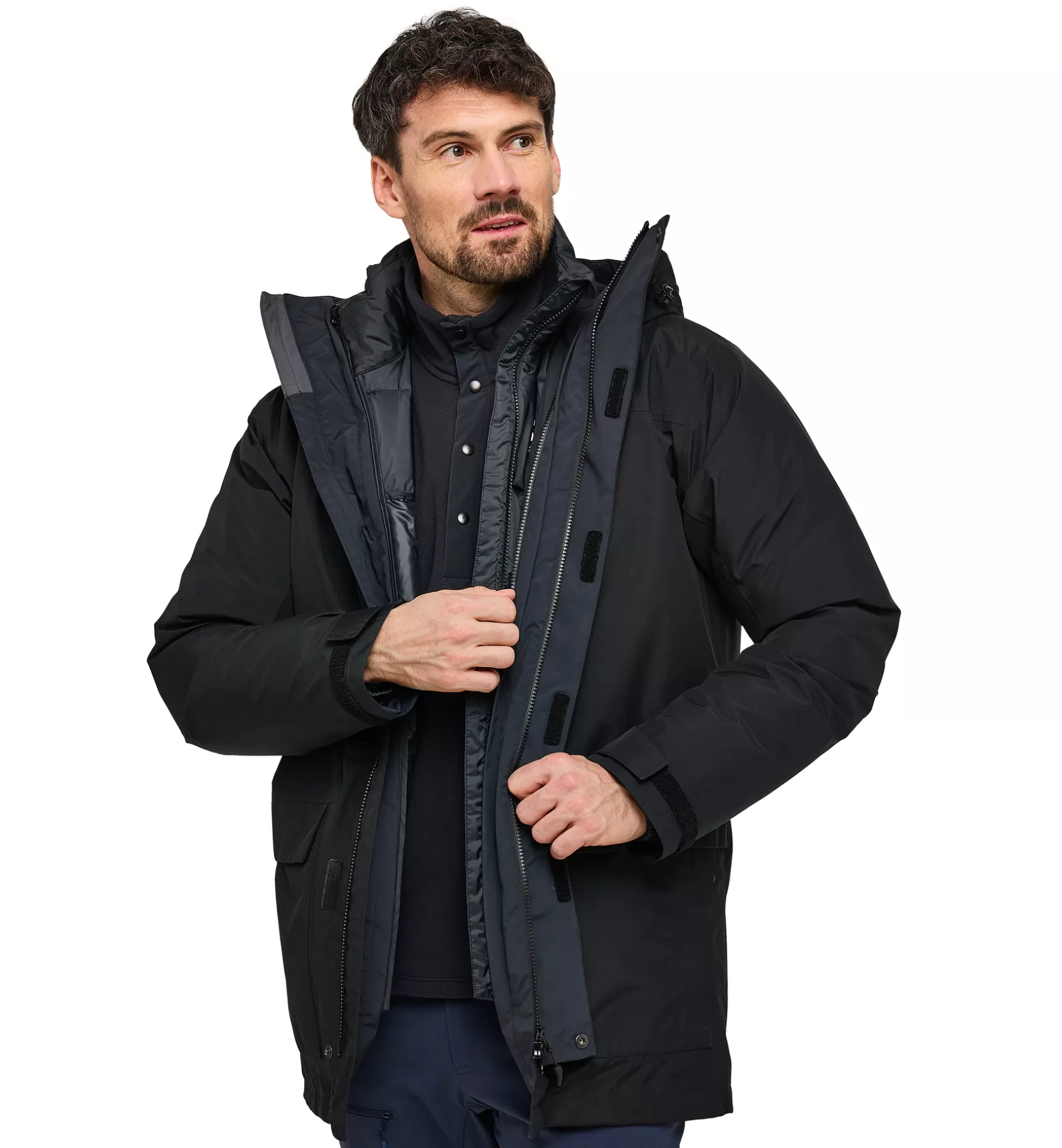 Fashion Asp 3-in-1 GTX Parka Men Jackor | Vandring