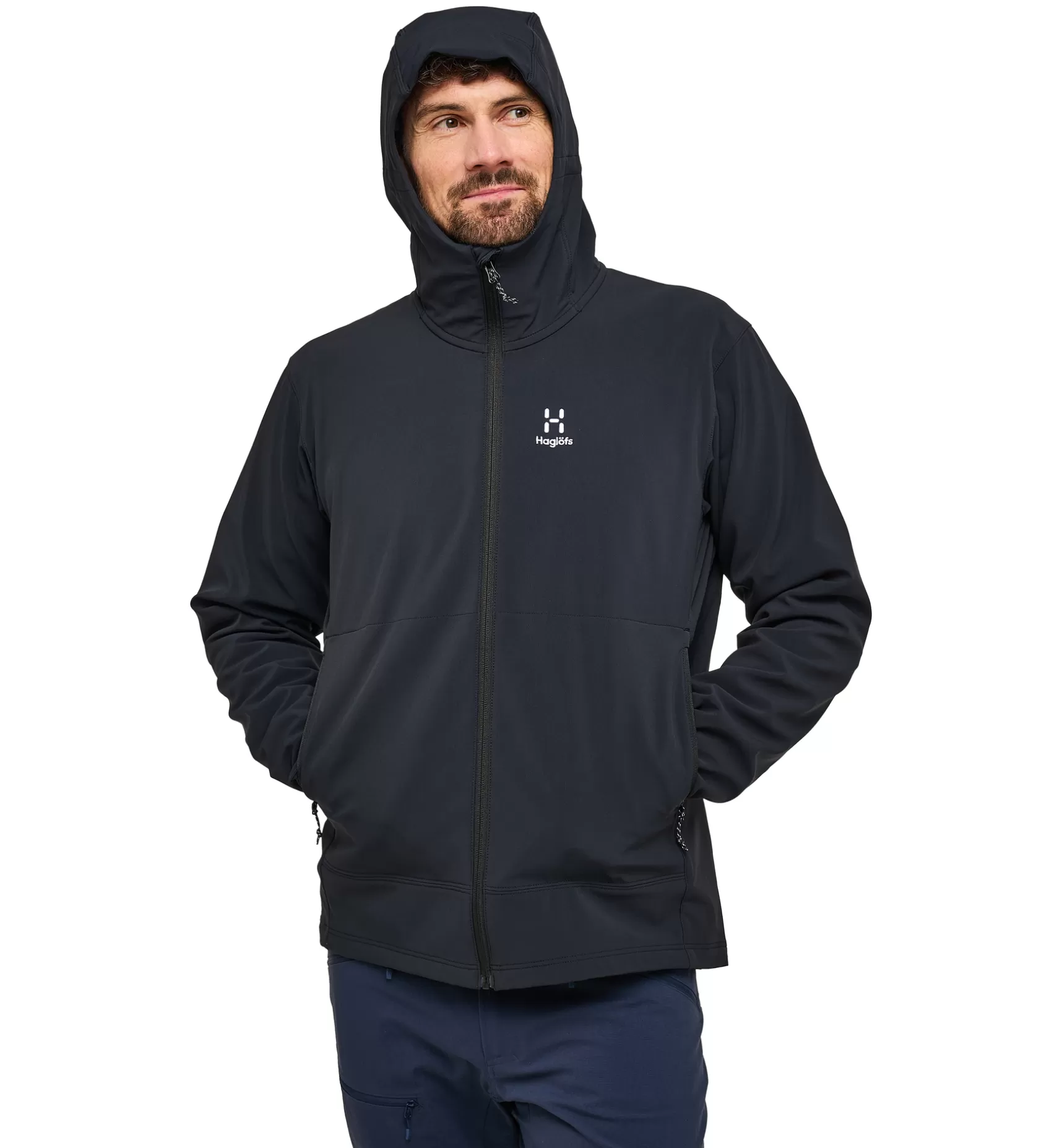 Online Chilly Softshell Hood Men Jackor | Vandring