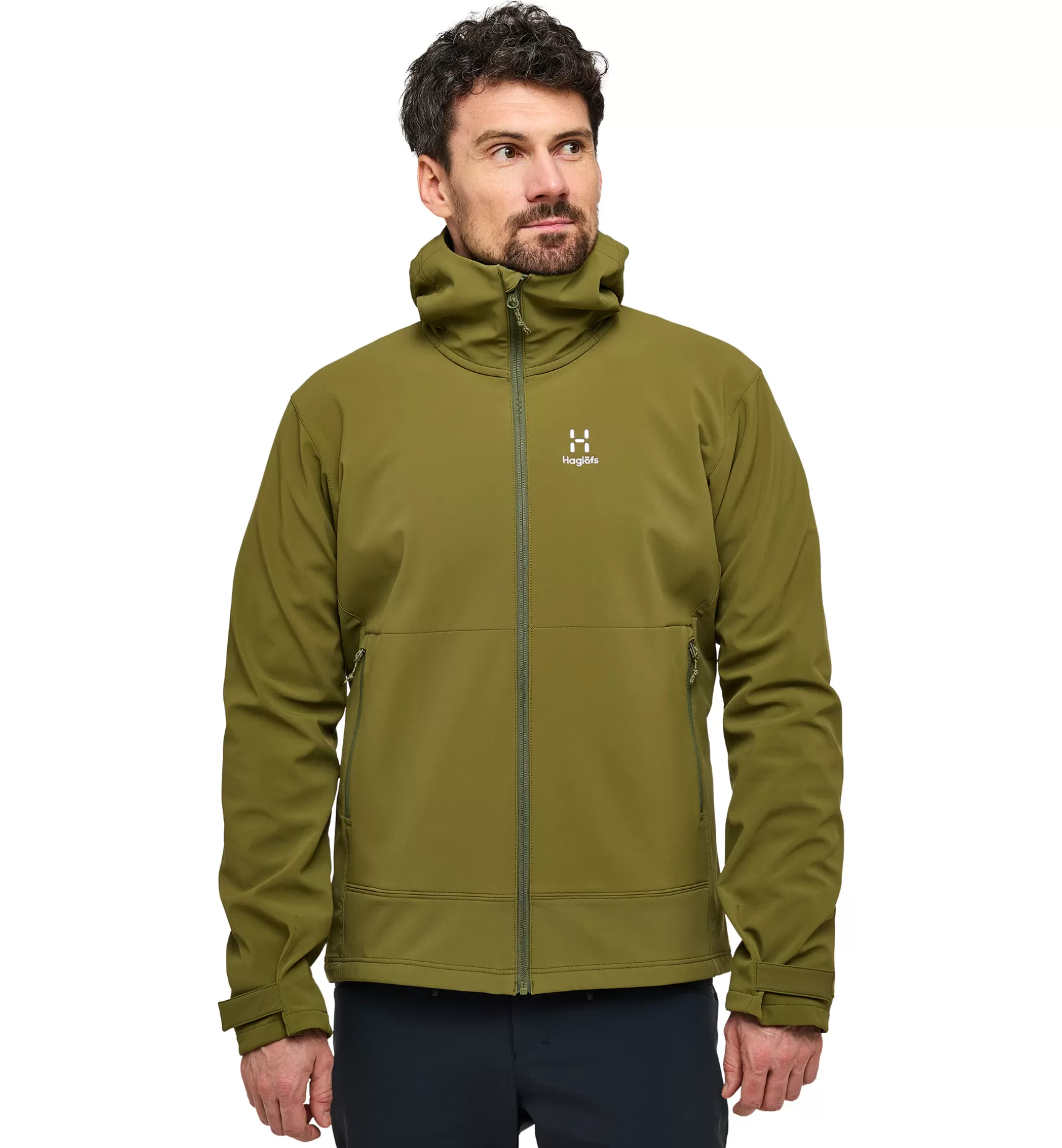 Shop Chilly Softshell Hood Men Jackor | Vandring