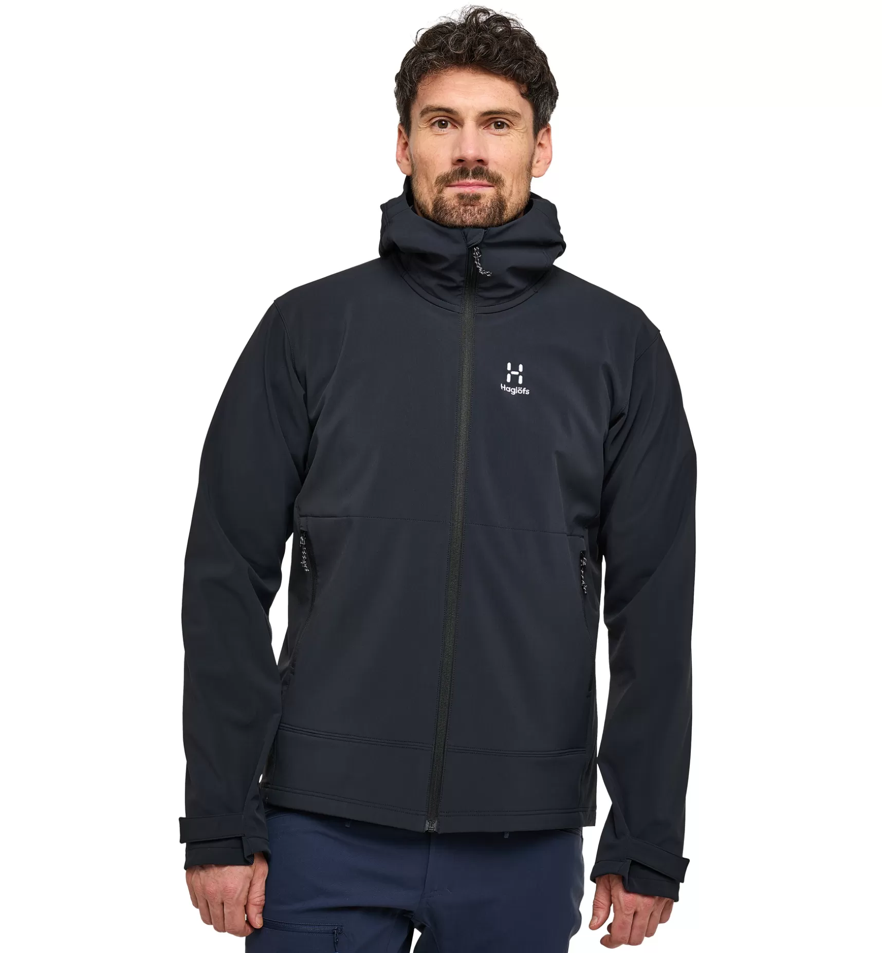 Online Chilly Softshell Hood Men Jackor | Vandring