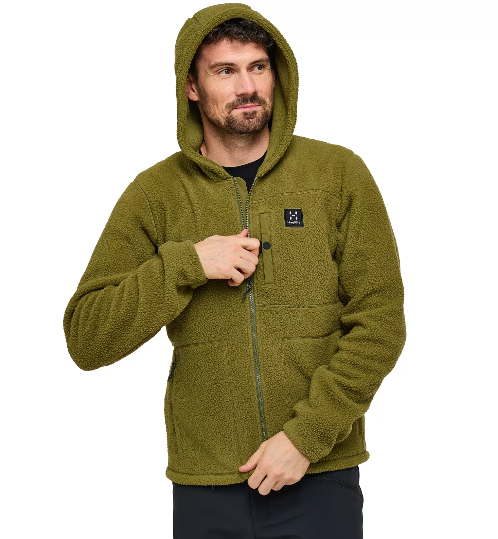 Best Sale Malung Pile Hood Men Jackor | Fleece · Mellanlager