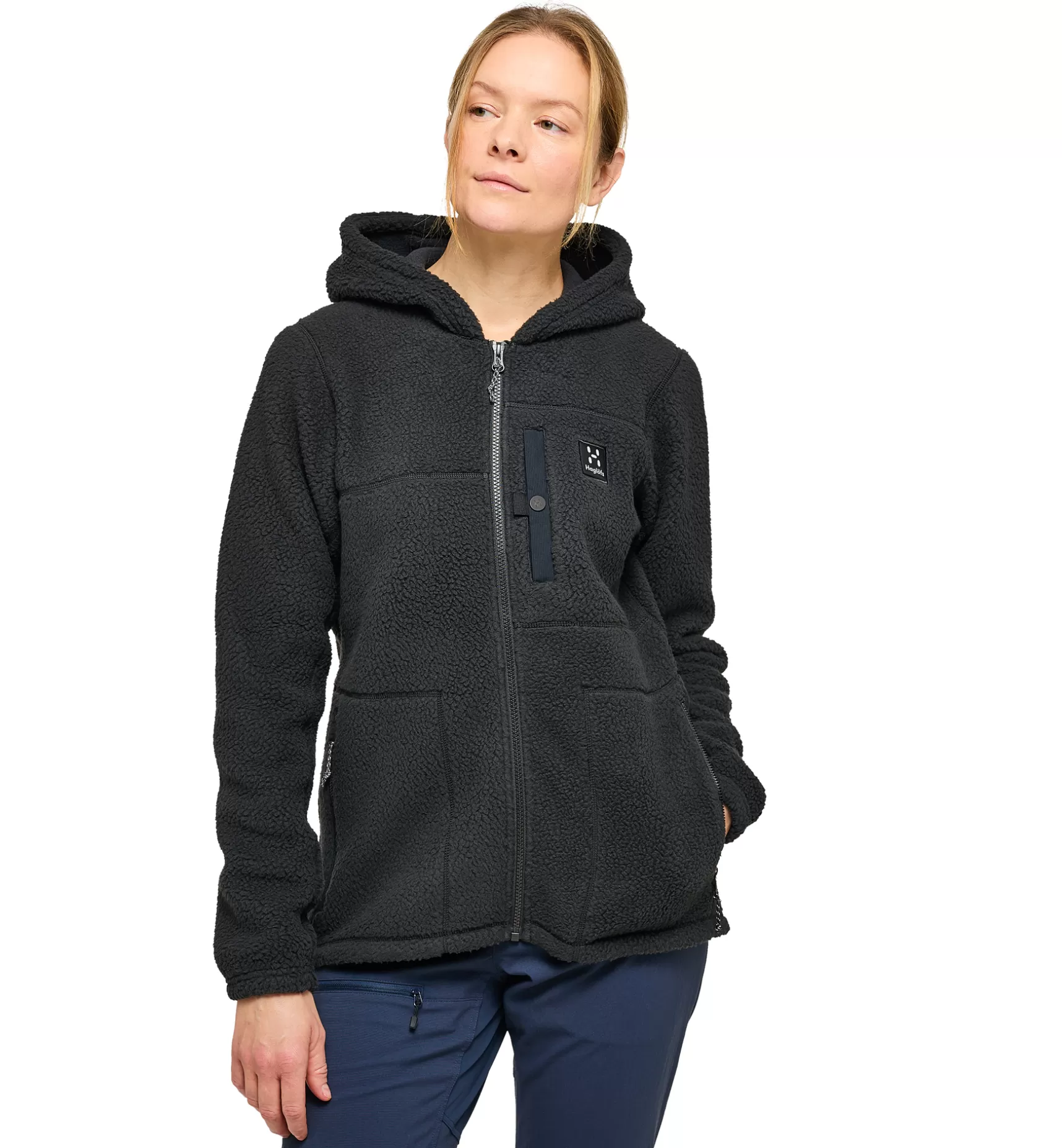 Best Malung Pile Hood Women Jackor | Fleece · Mellanlager