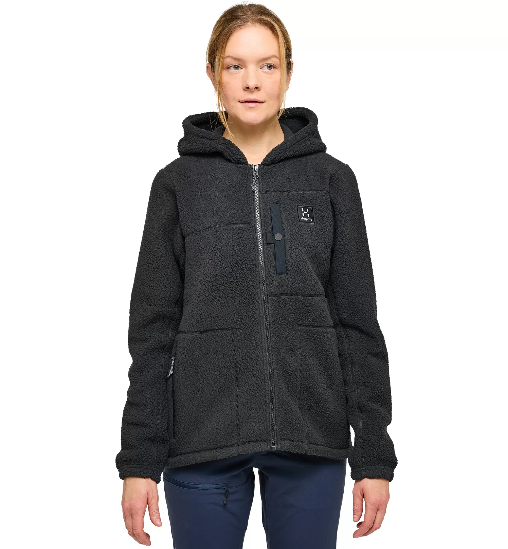 Best Malung Pile Hood Women Jackor | Fleece · Mellanlager