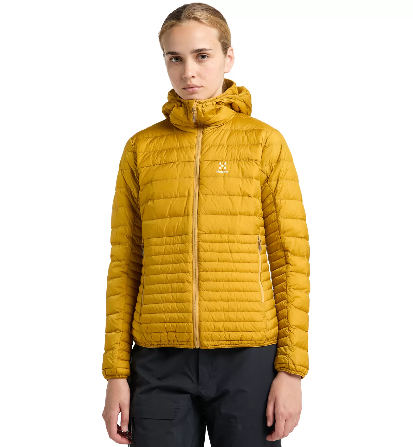 New Micro Nordic Down Hood Women Jackor | Alpinism