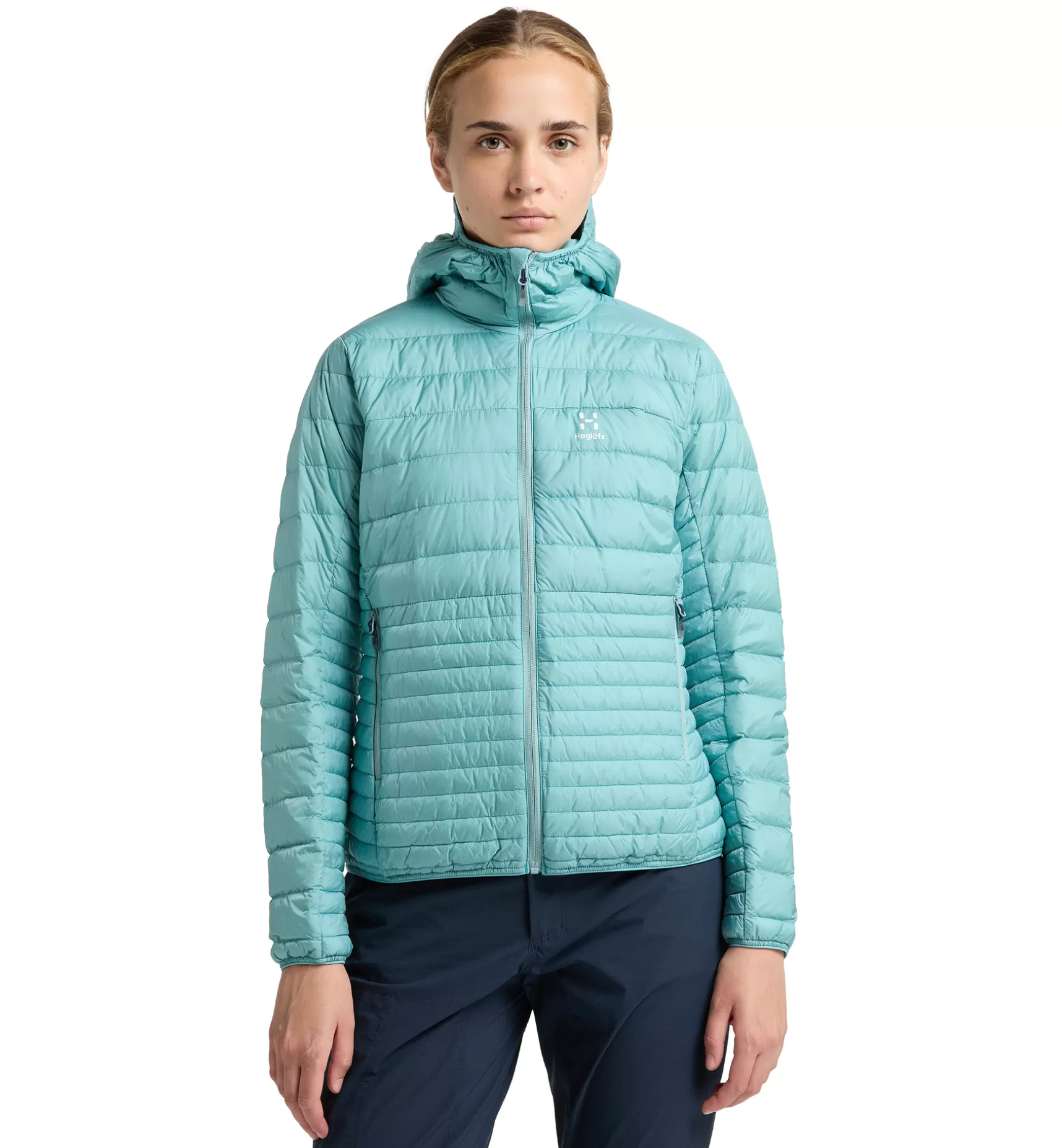 Clearance Micro Nordic Down Hood Women Jackor | Alpinism