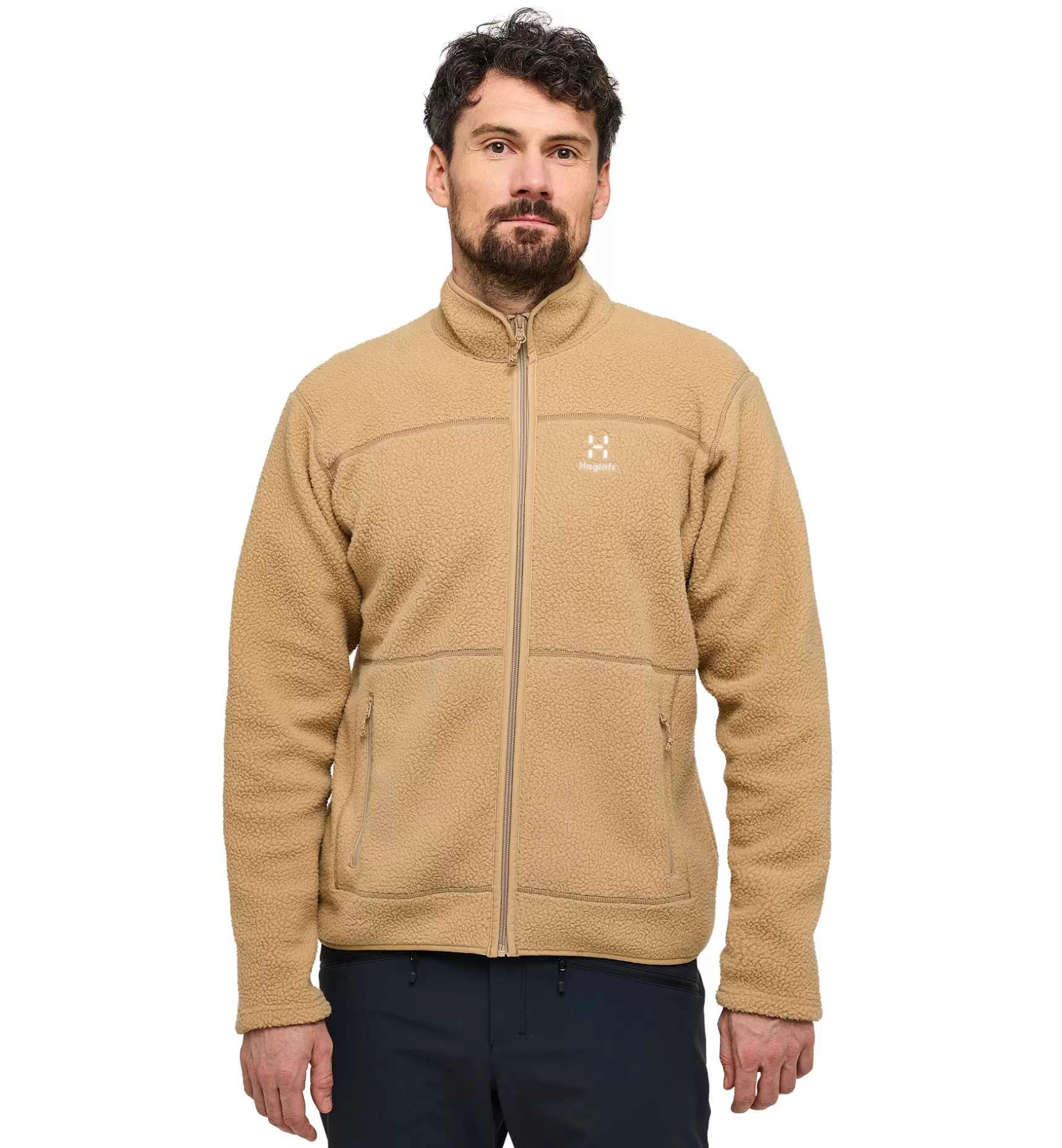 Hot Mossa Pile Jacket Men Jackor | Fleece · Mellanlager