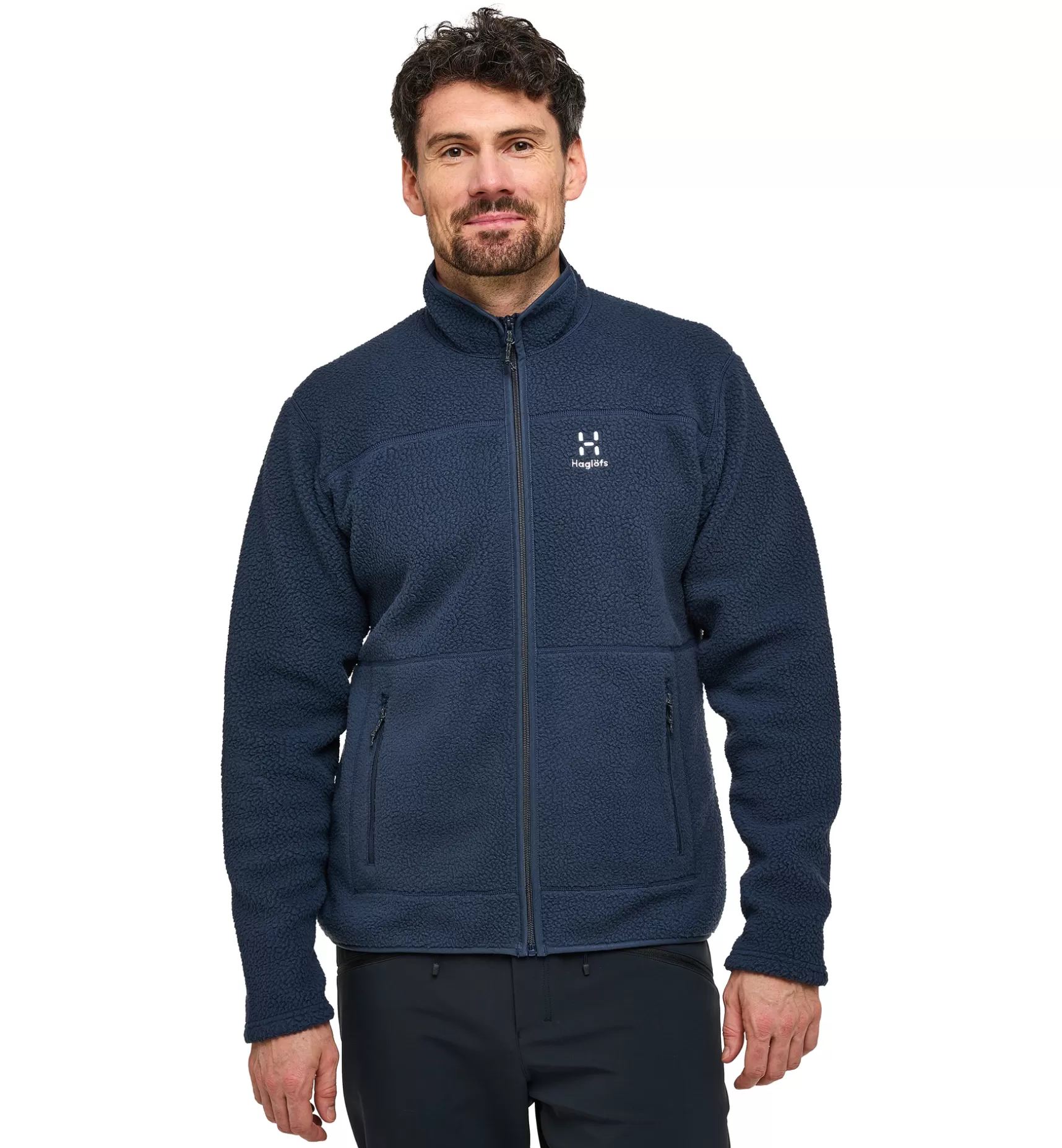 Cheap Mossa Pile Jacket Men Jackor | Fleece · Mellanlager