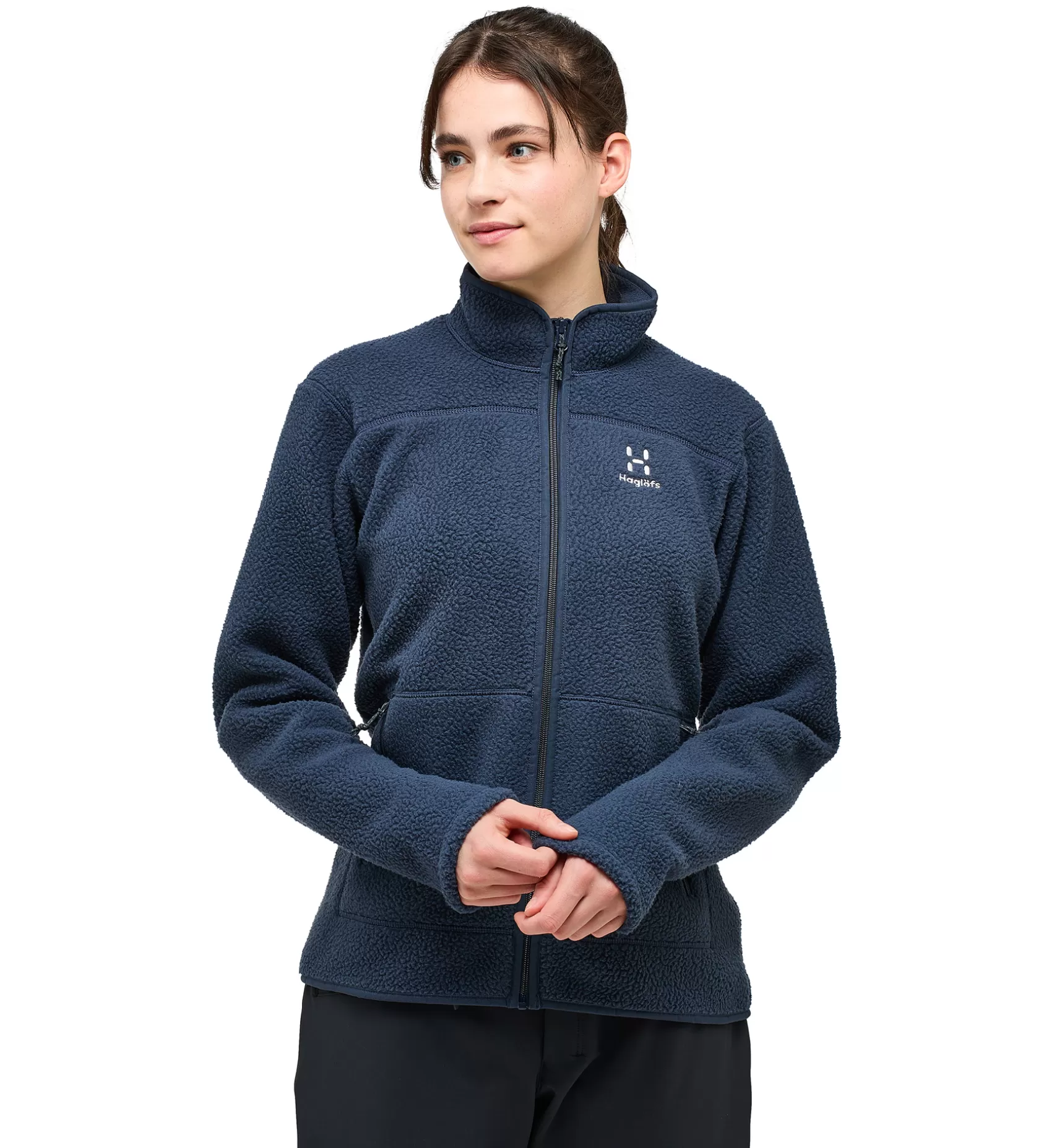 Cheap Mossa Pile Jacket Women Jackor | Fleece · Mellanlager