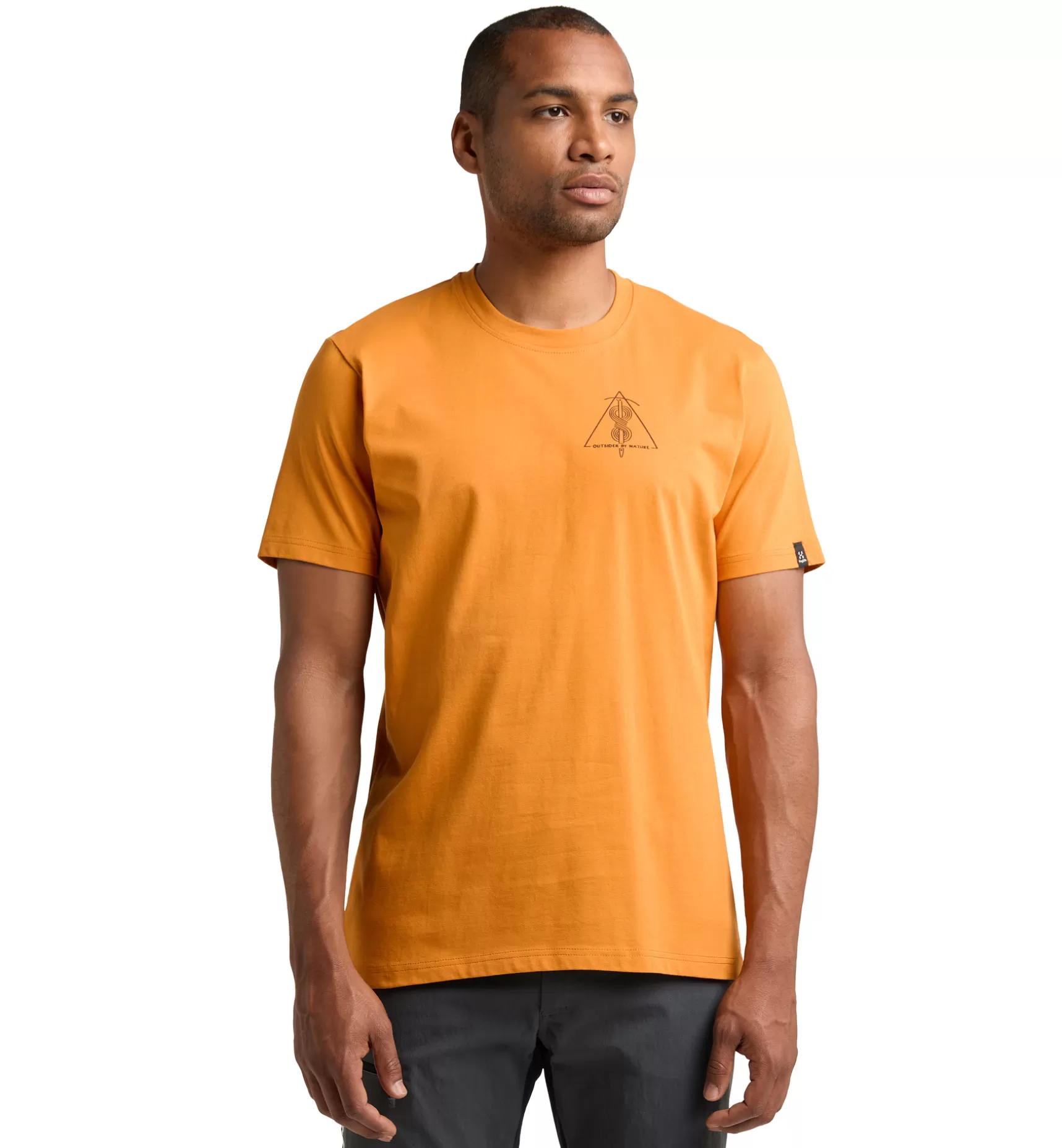 Outlet Outsider By Nature Print Tee Men Tröjor · T-Shirts | Vandring