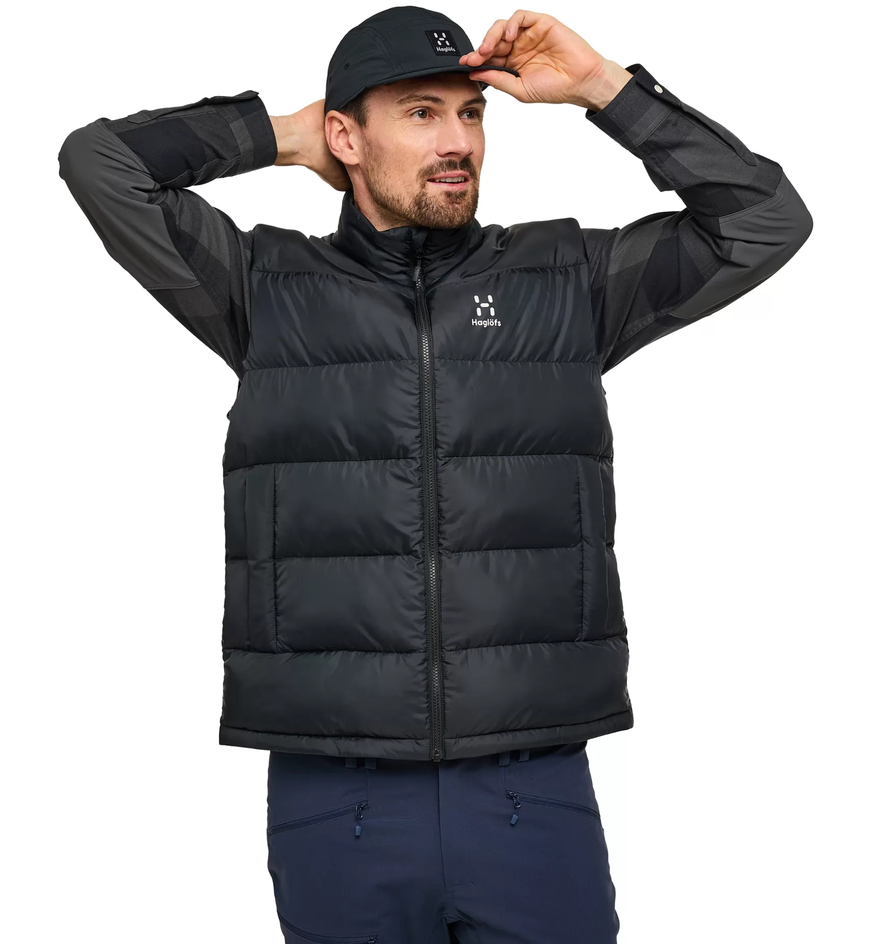 Shop Puffy Mimic Vest Men Jackor | Västar