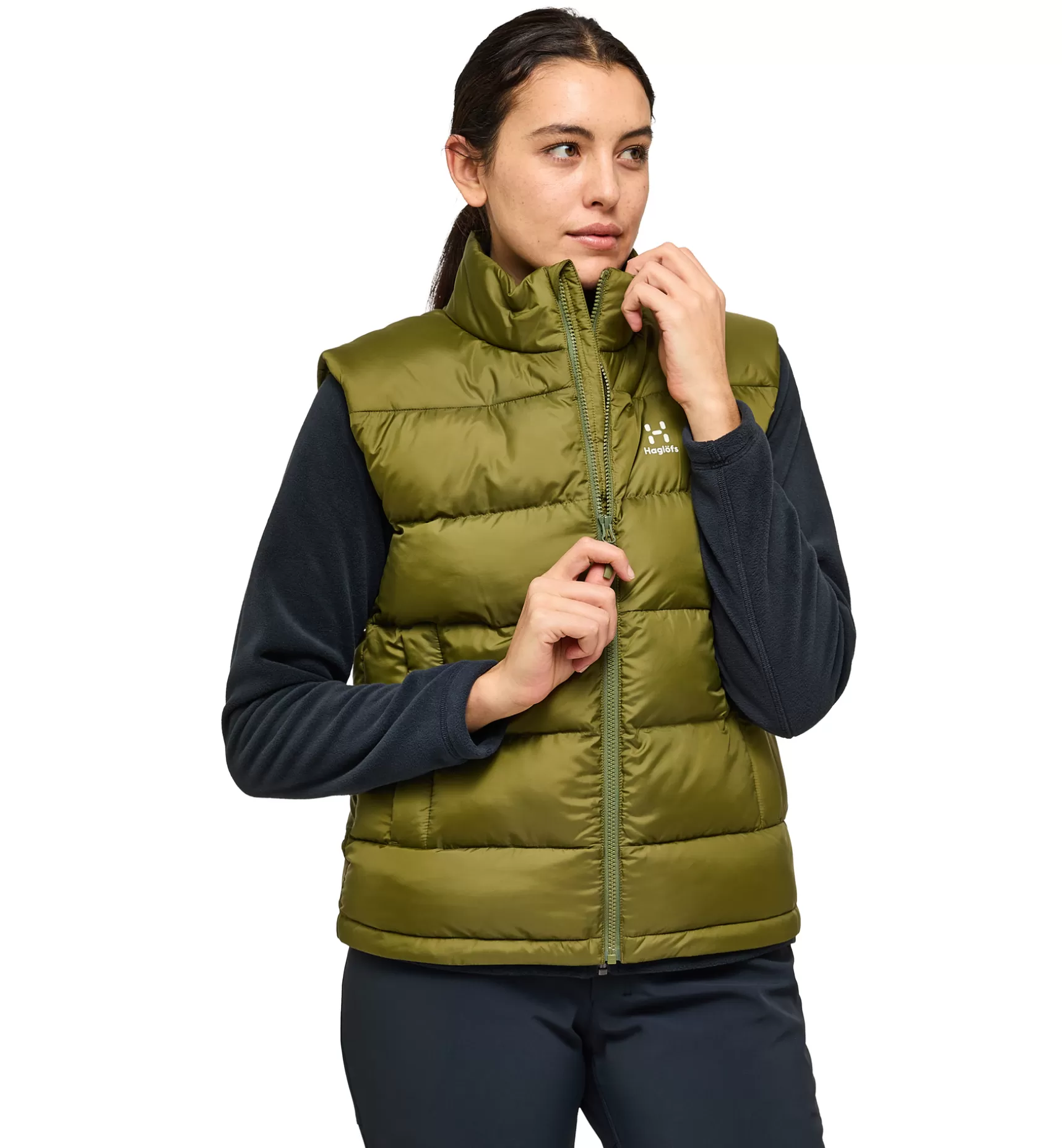 Store Puffy Mimic Vest Women Jackor | Västar