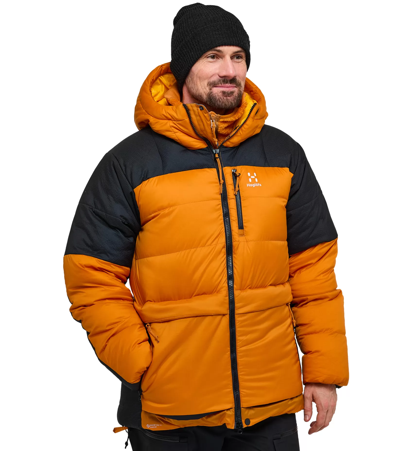 Sale Riksgränsen Down 850 Hood Men Jackor | Skidor · Snowboard