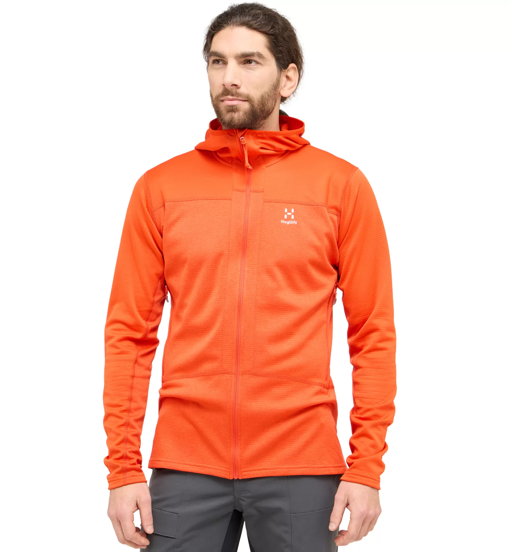 Outlet ROC Flash Mid Hood Men Jackor | Fleece · Mellanlager