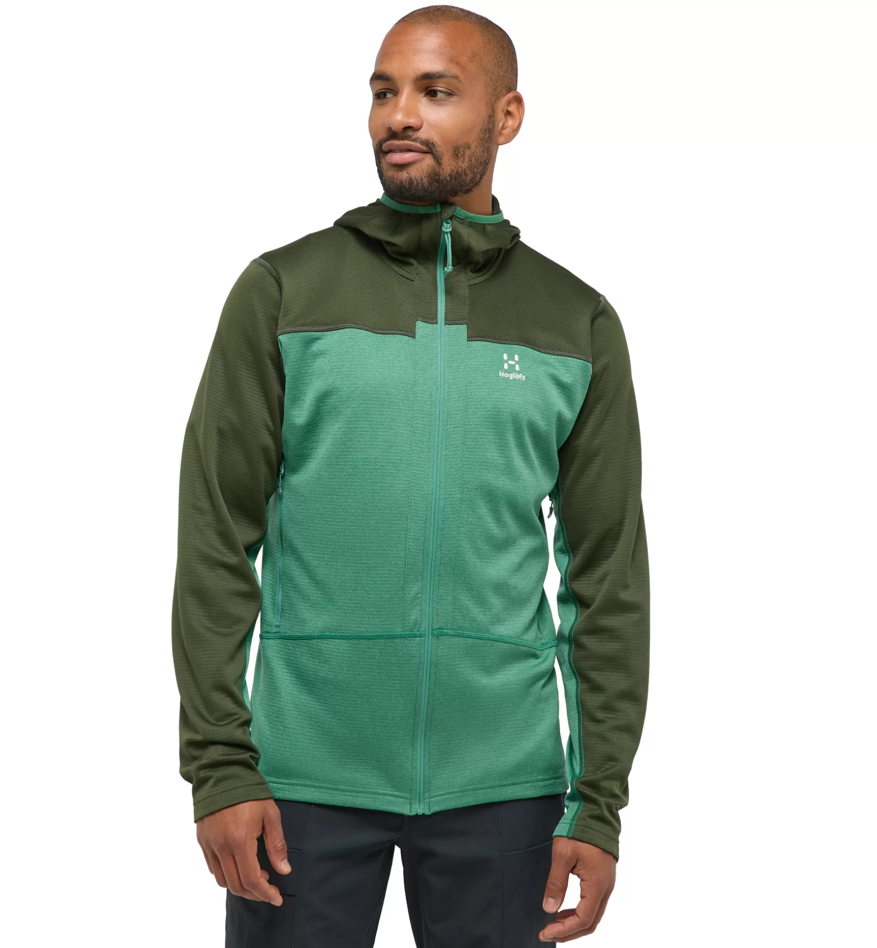 Flash Sale ROC Flash Mid Hood Men Jackor | Fleece · Mellanlager