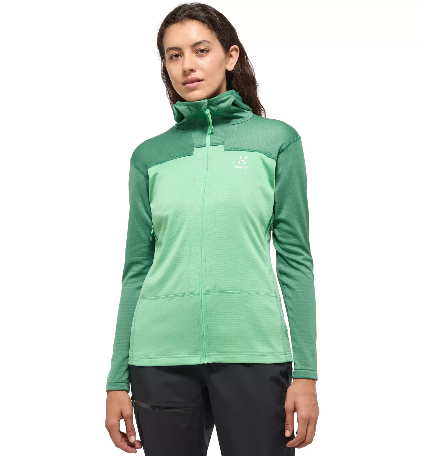 Cheap ROC Flash Mid Hood Women Jackor | Fleece · Mellanlager