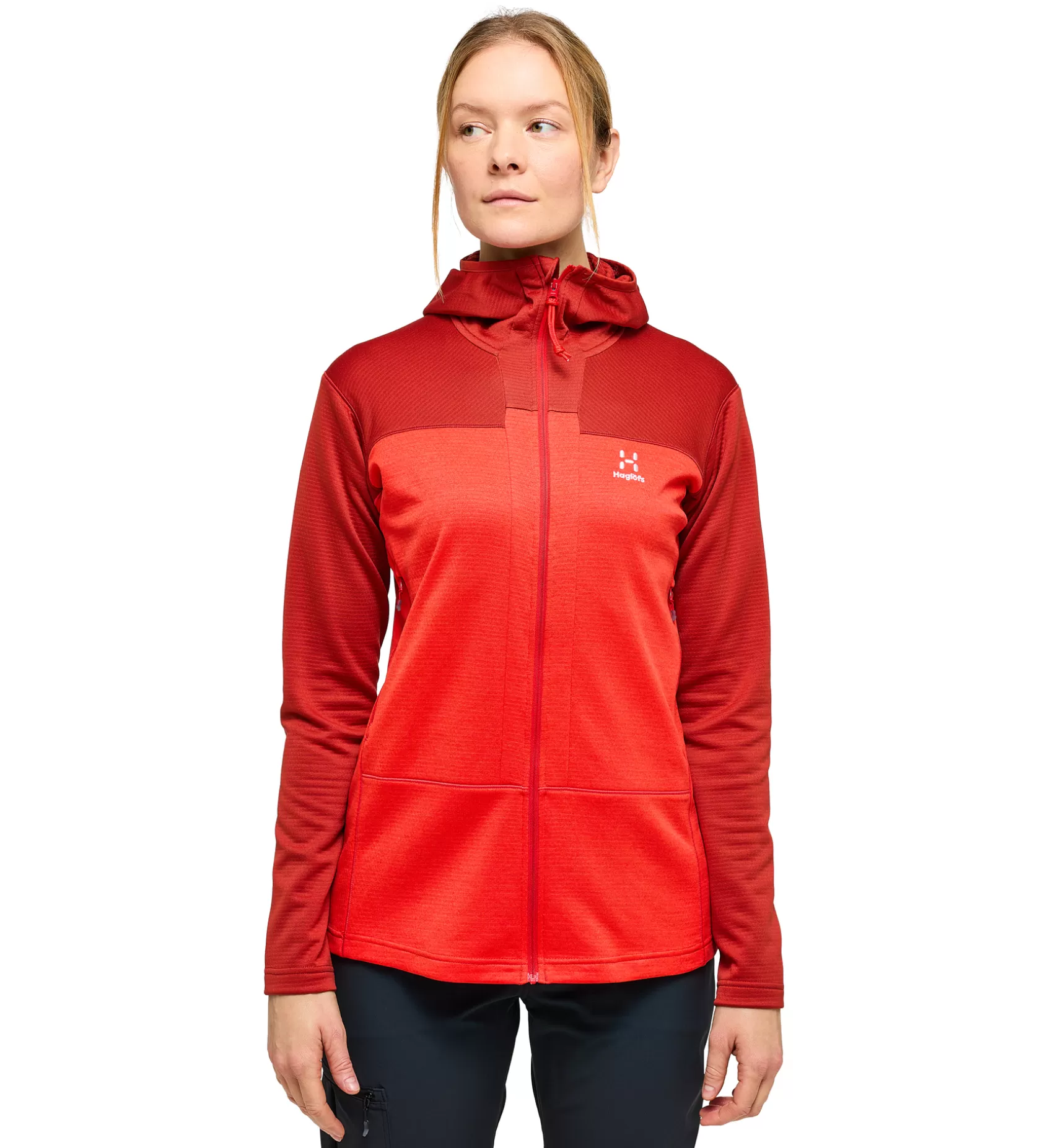 Cheap ROC Flash Mid Hood Women Jackor | Fleece · Mellanlager