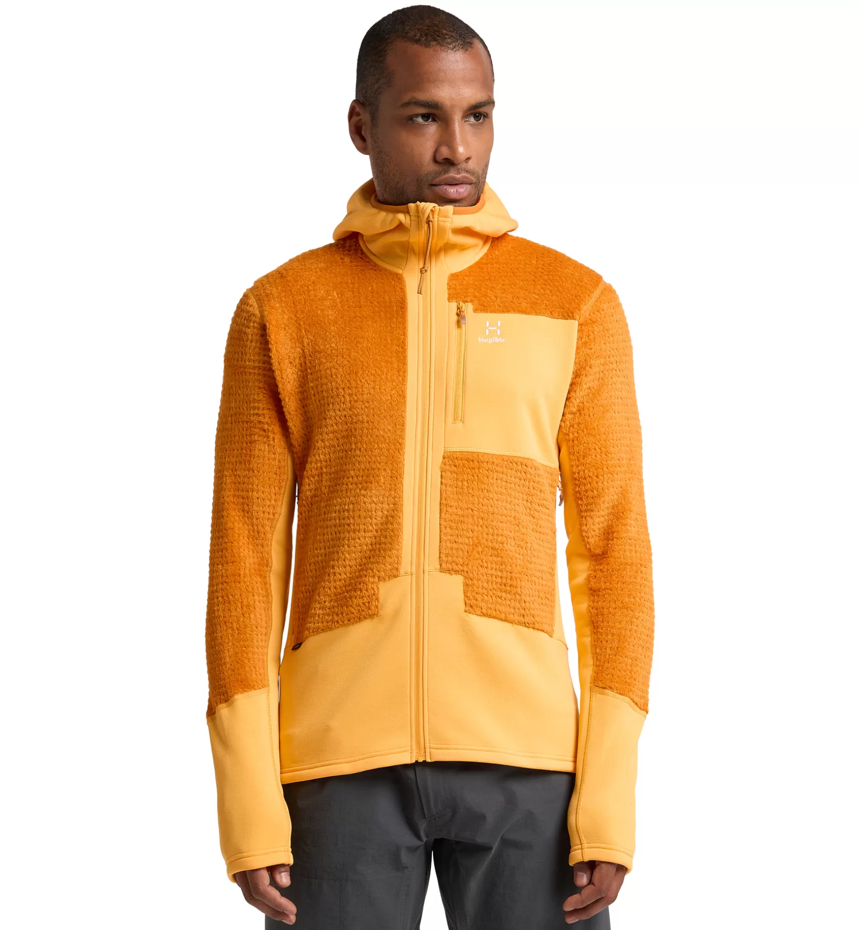 Outlet ROC Spitz Mid Hood Men Jackor | Fleece · Mellanlager