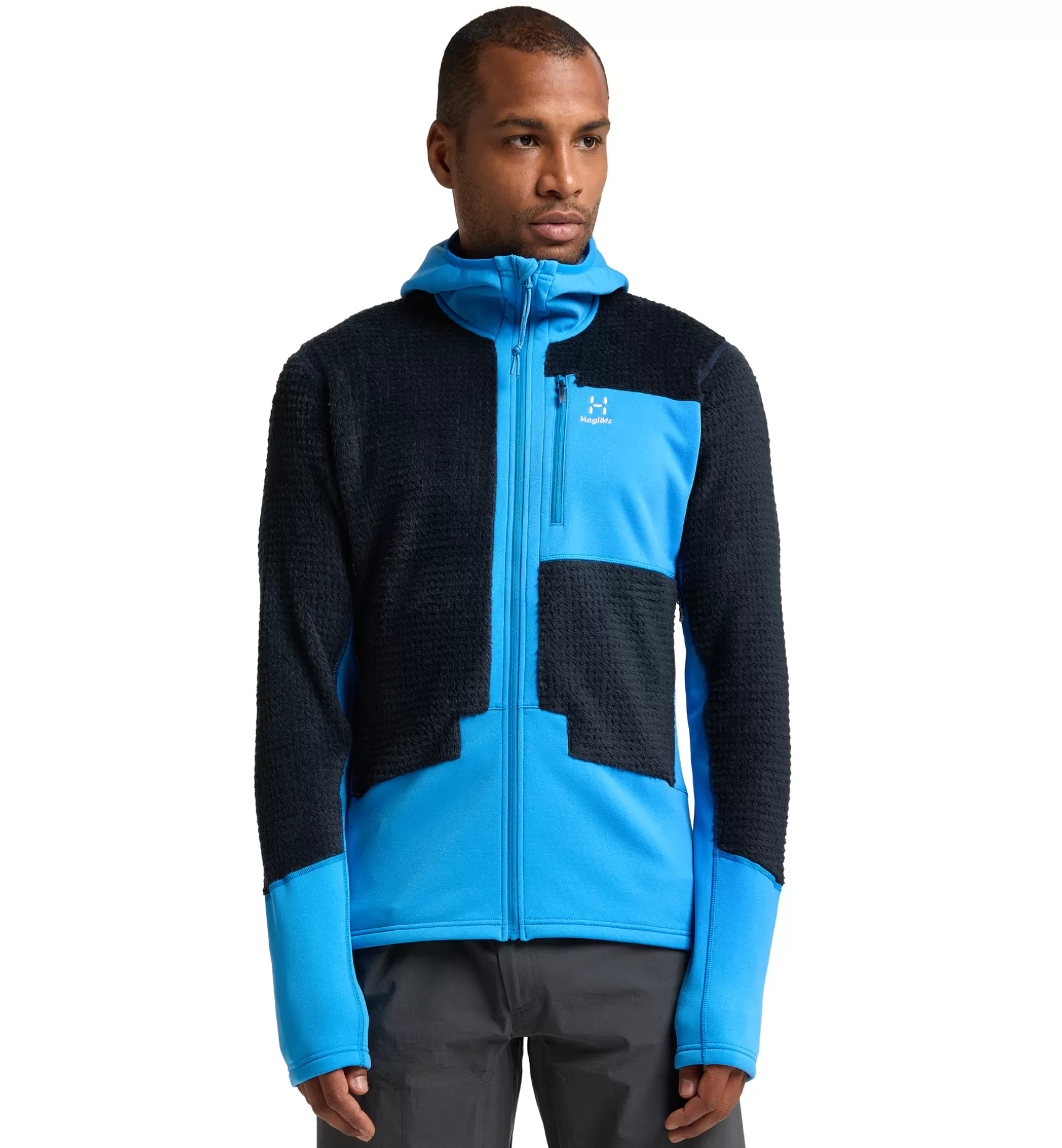 New ROC Spitz Mid Hood Men Jackor | Fleece · Mellanlager