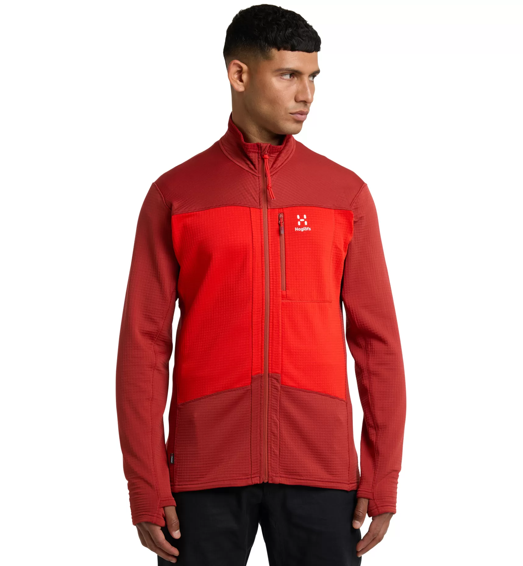 Shop ROC Spitz Mid Jacket Men Jackor | Fleece · Mellanlager