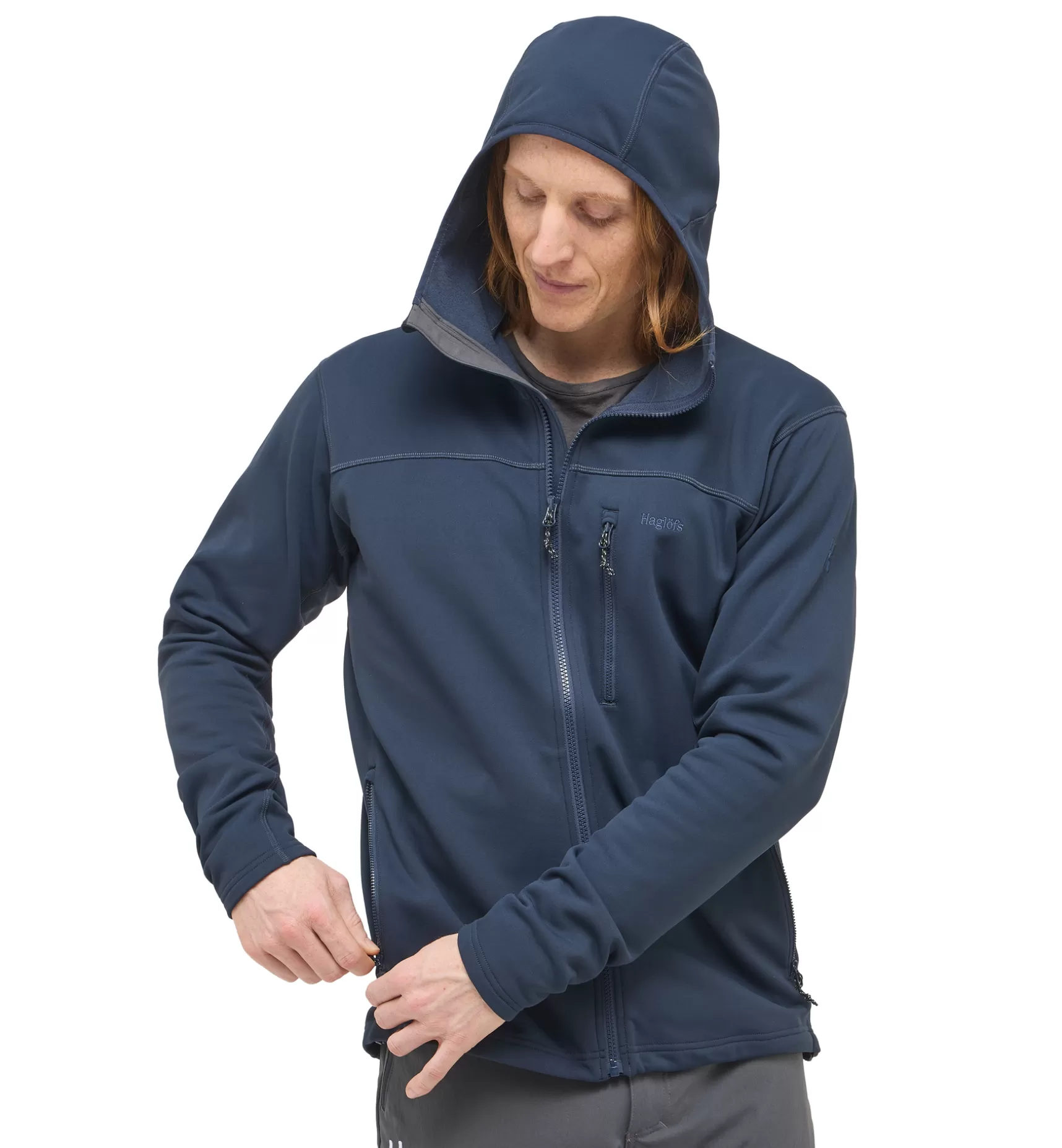 Hot Rosson Mid Hood Men Jackor | Fleece · Mellanlager