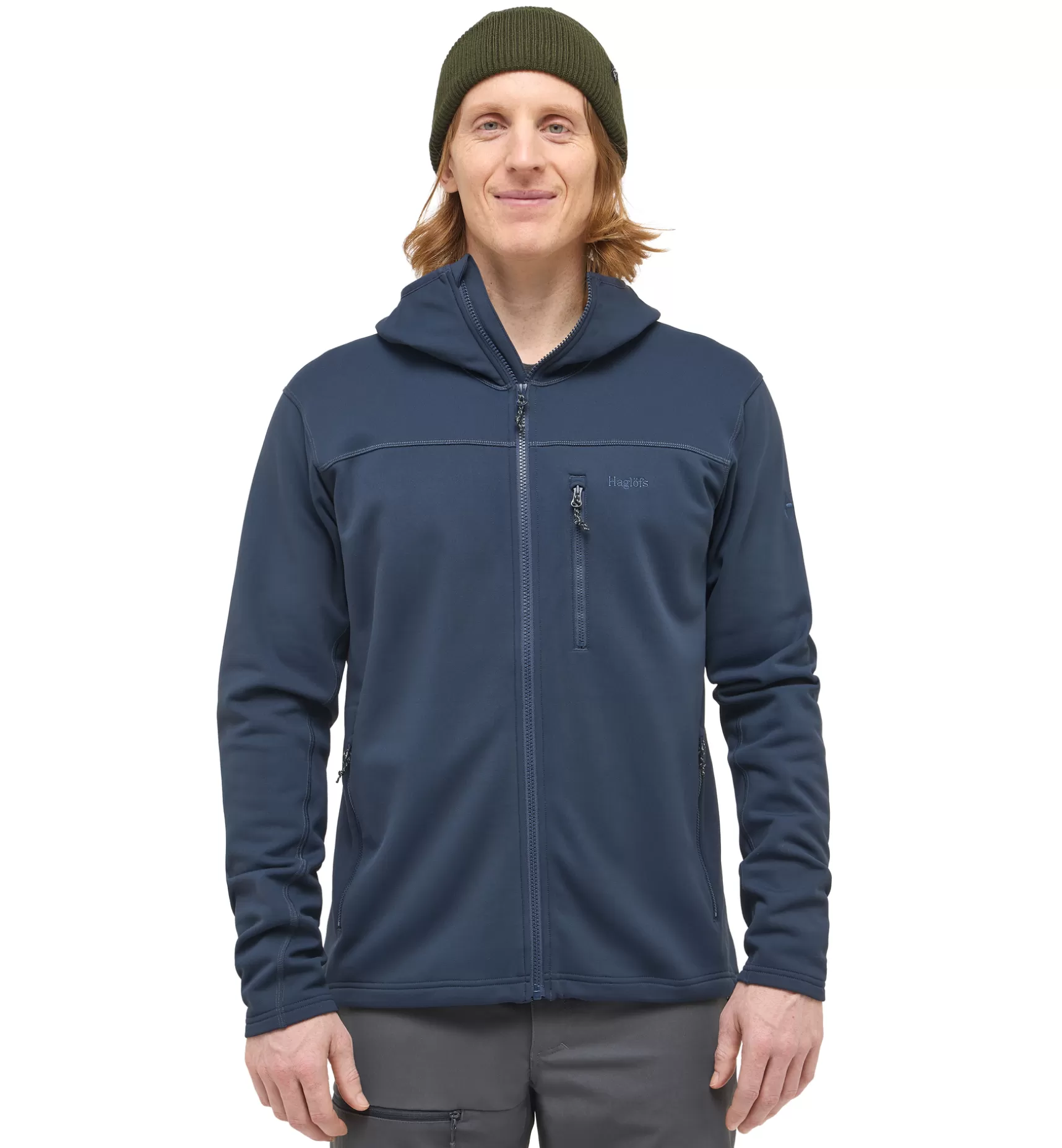 Hot Rosson Mid Hood Men Jackor | Fleece · Mellanlager