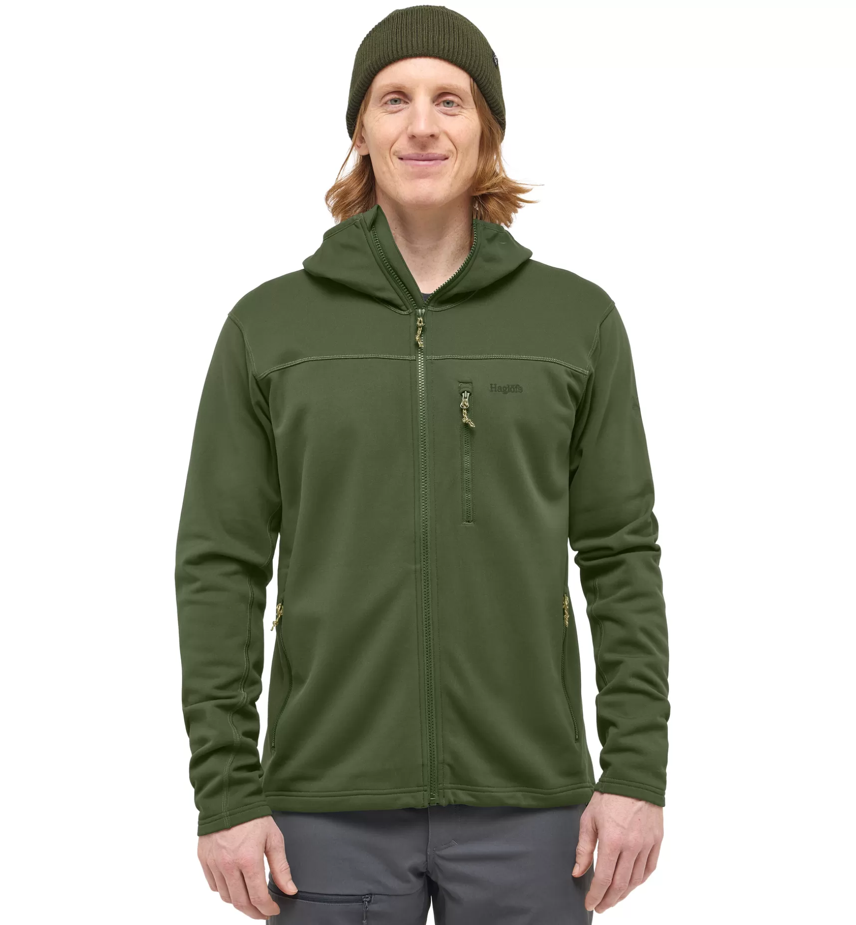 Cheap Rosson Mid Hood Men Jackor | Fleece · Mellanlager