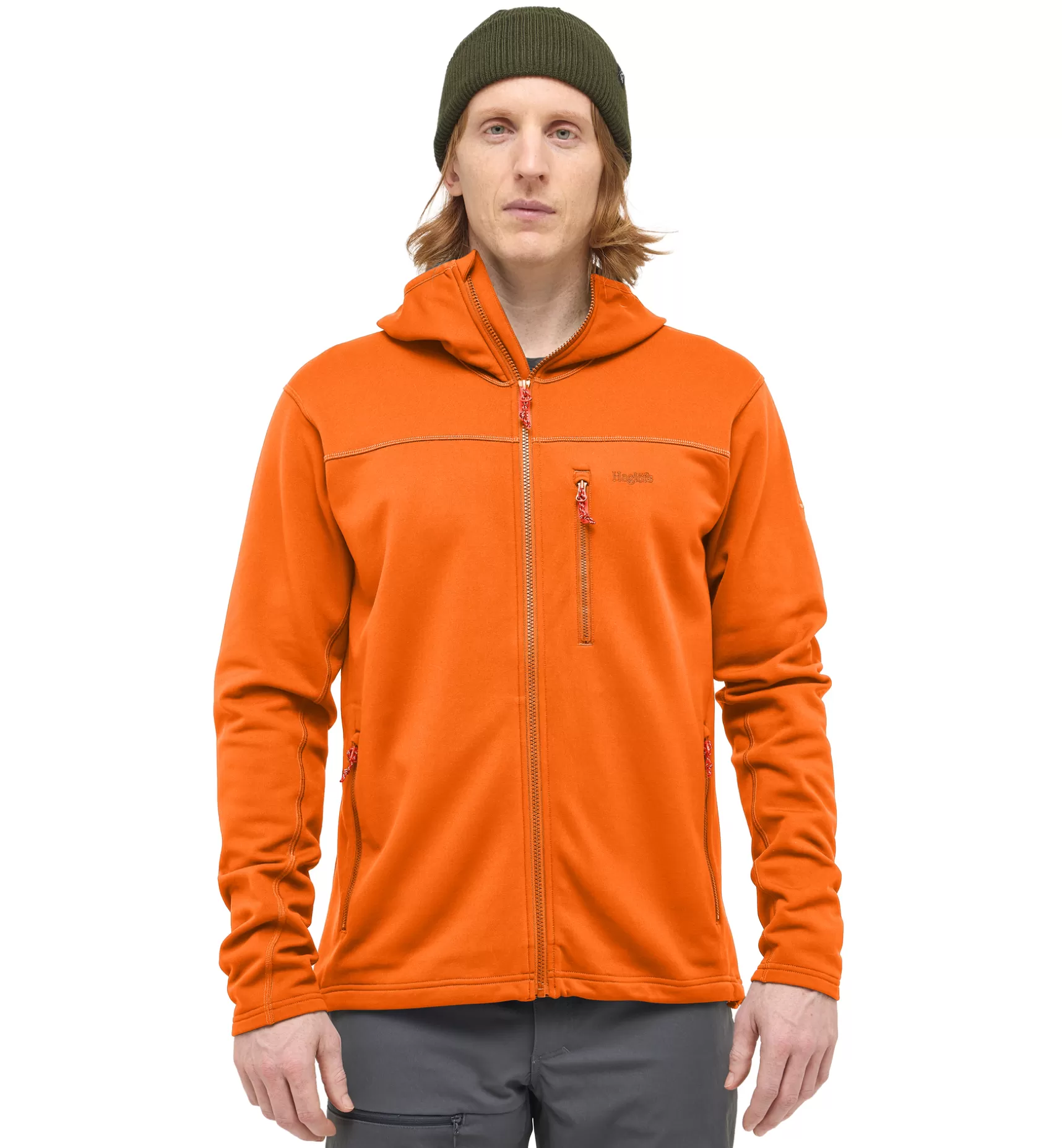 Sale Rosson Mid Hood Men Jackor | Fleece · Mellanlager