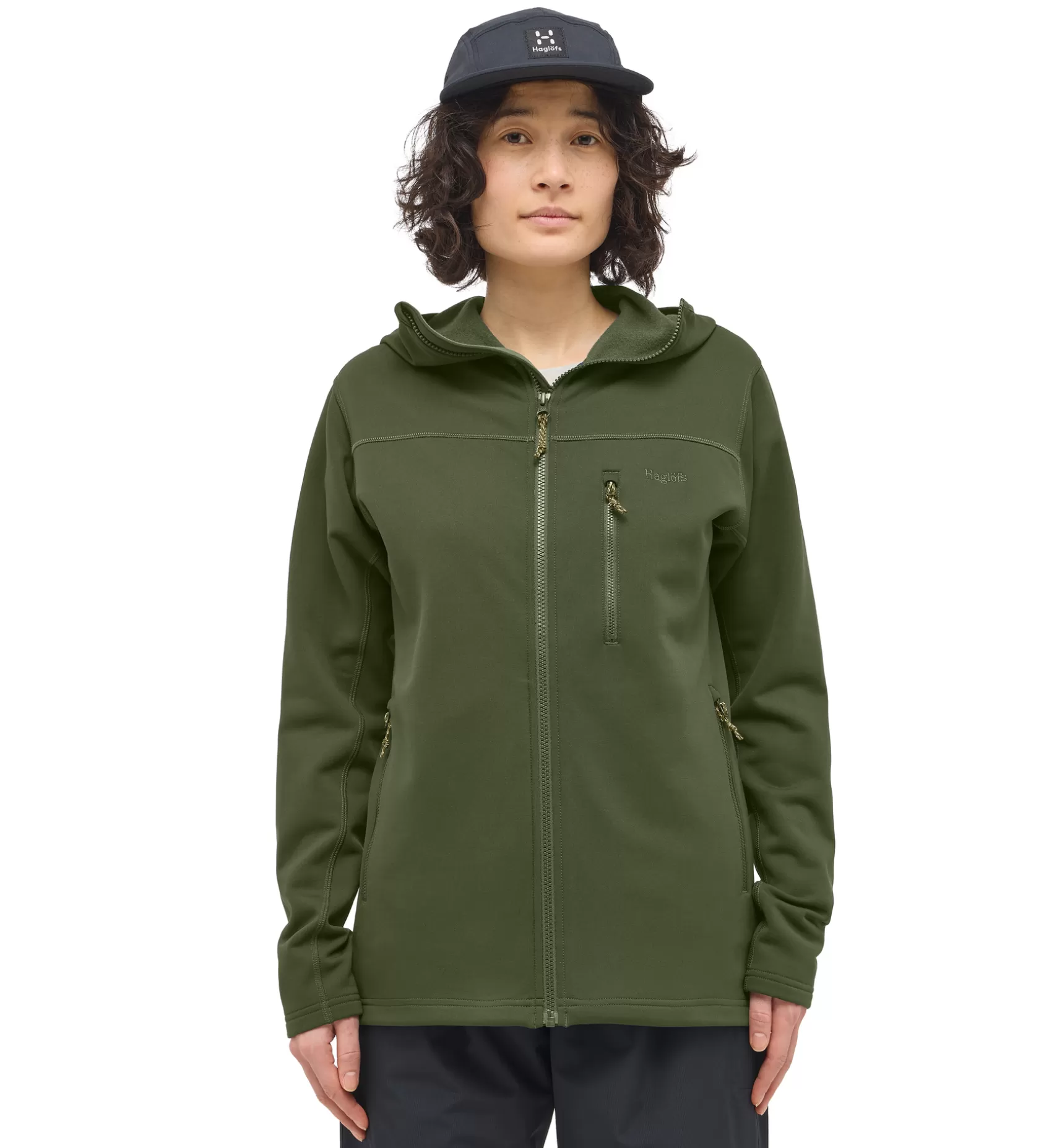 Cheap Rosson Mid Hood Women Jackor | Fleece · Mellanlager