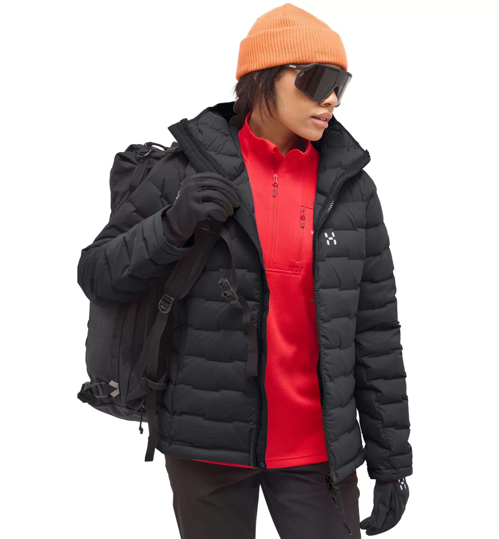 Best Sale Spitz Down Hood Women Jackor | Alpinism