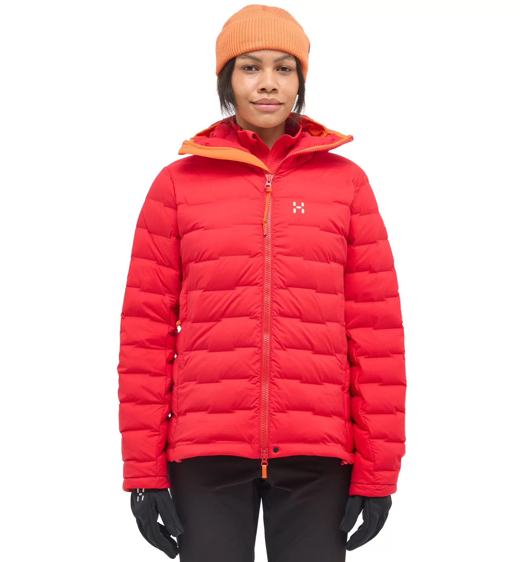 Outlet Spitz Down Hood Women Jackor | Alpinism