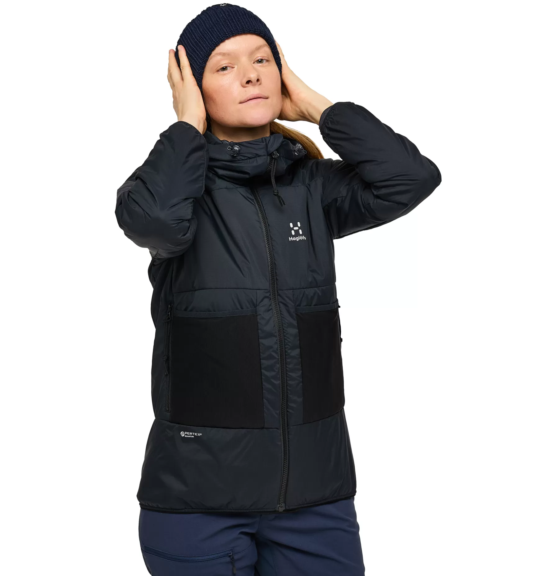 Fashion Spitz Mimic Hood Women Jackor | Alpinism