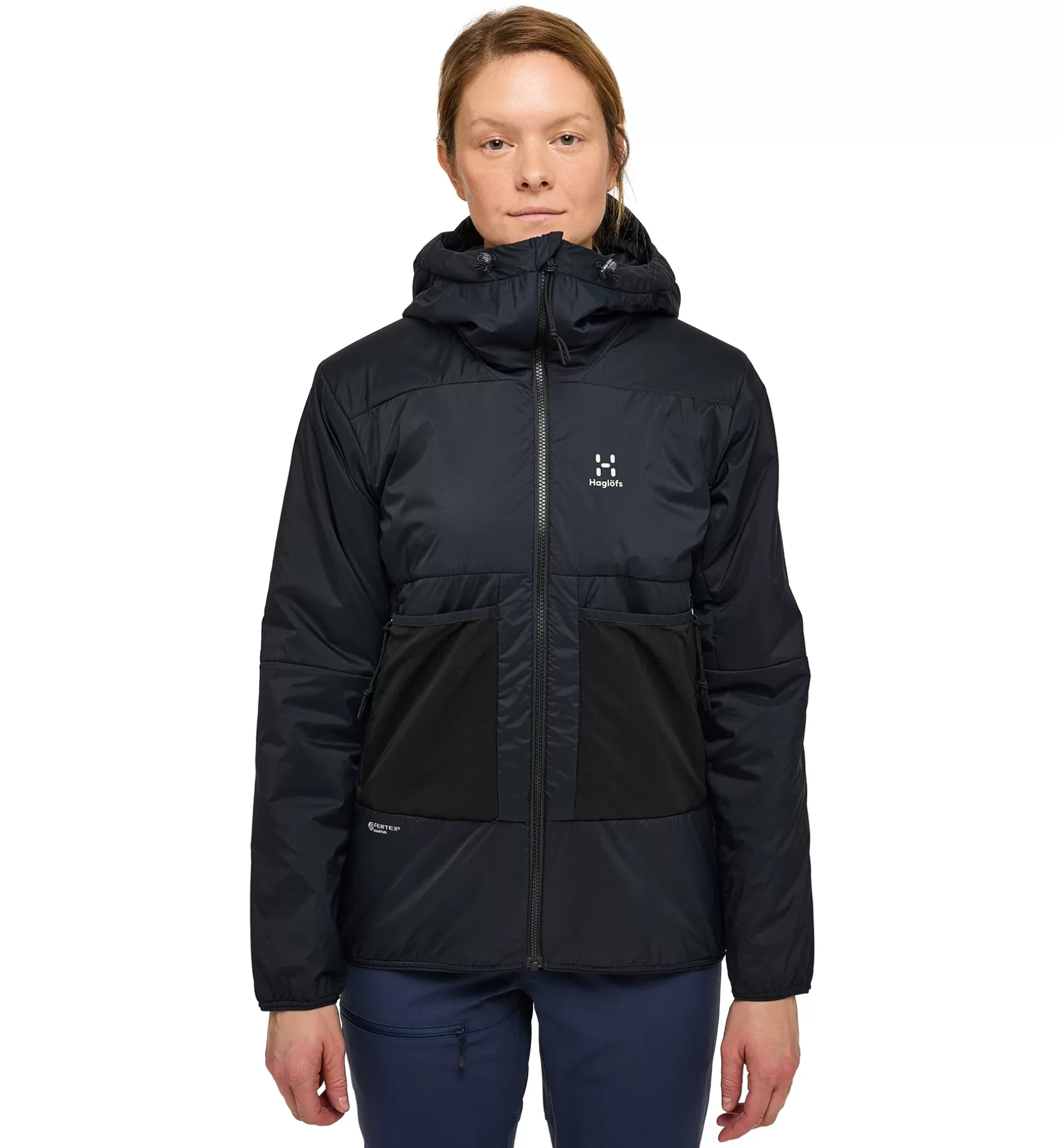 Fashion Spitz Mimic Hood Women Jackor | Alpinism