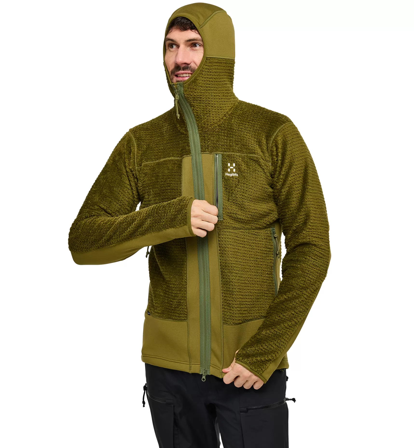 Sale Vassi Mid Hood Men Jackor | Fleece · Mellanlager