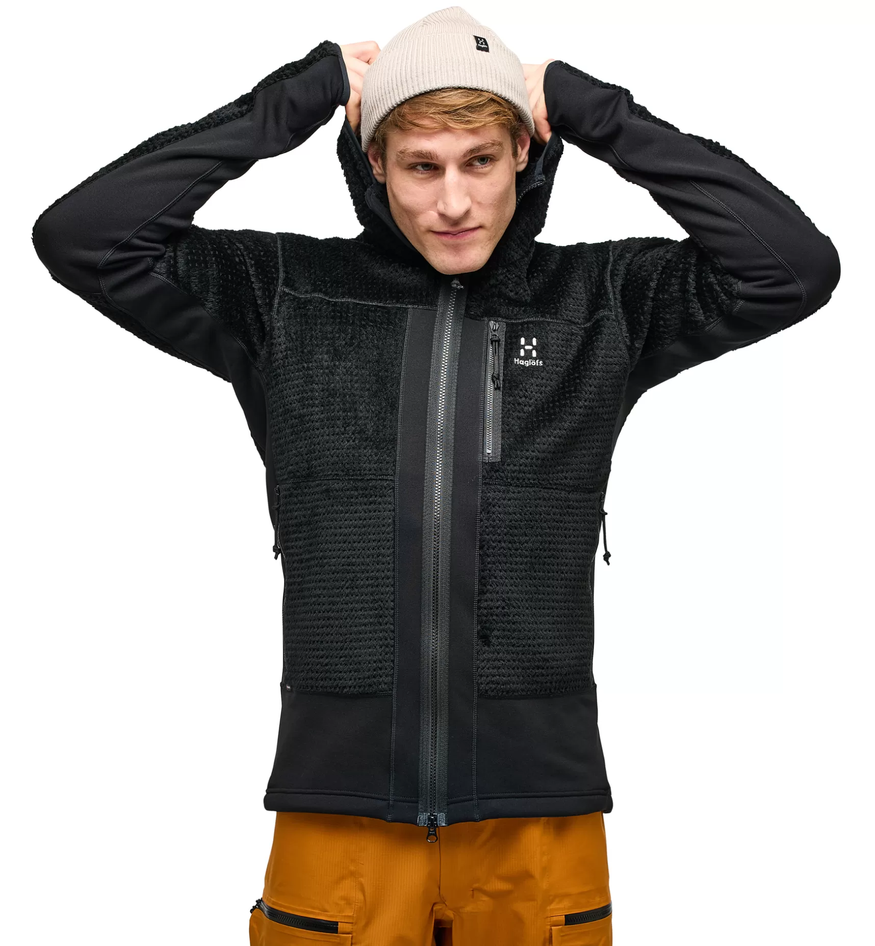 Flash Sale Vassi Mid Hood Men Jackor | Fleece · Mellanlager