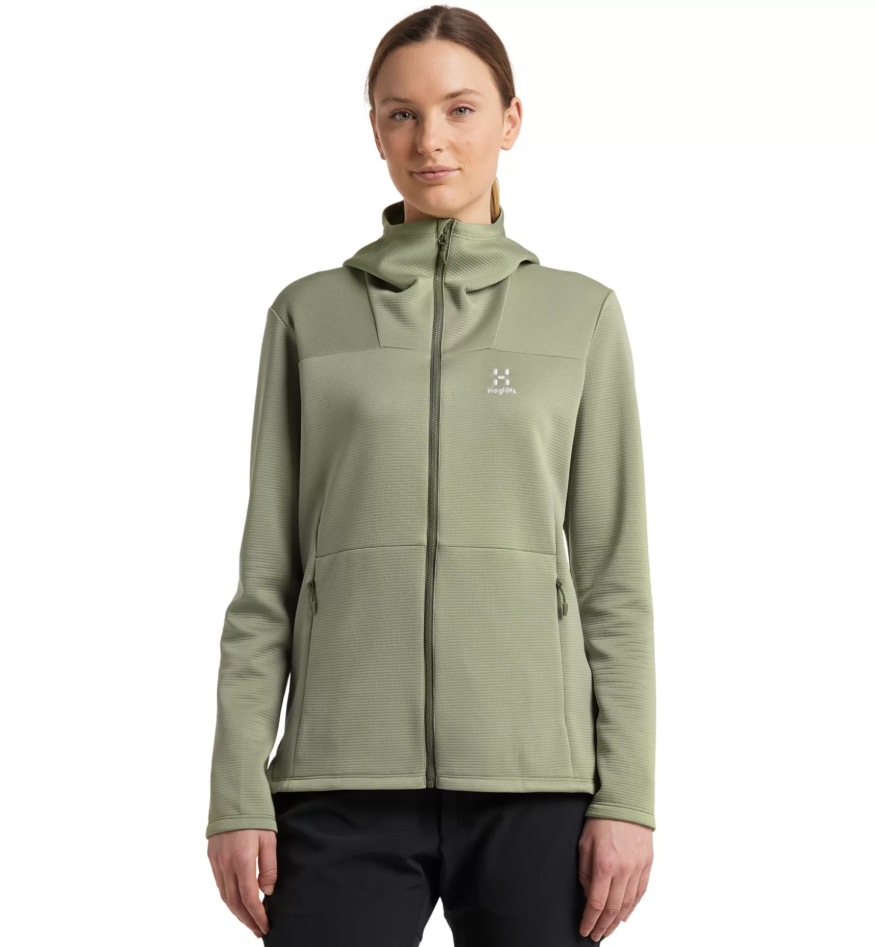 New Willow Mid Hood Women Jackor | Fleece · Mellanlager